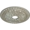 Ekena Millwork Warsaw Ceiling Medallion (Fits Canopies up to 3 1/2"), 18"OD x 3 1/2"ID x 1 3/8"P, Flash Gold CM18WAFLS - alternate 2
